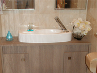 WiCi Concept Waschbecke für WC, Möbel Montage - Herr C (Frankreich - 06)